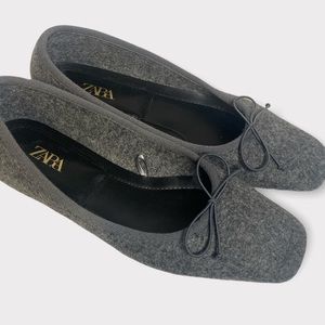 Zara ballet flats